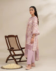 3 Piece Embroidered Lawn Suit Unstitched Summer - 25
