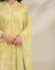 3 Piece Embroidered Lawn Suit Unstitched Summer - 25