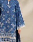 3 Piece Embroidered Lawn Suit Unstitched Summer - 25
