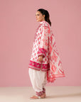 3 Piece Embroidered Lawn Suit Unstitched Summer - 25