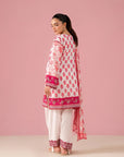 3 Piece Embroidered Lawn Suit Unstitched Summer - 25