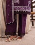 3 Piece Embroidered Lawn Suit