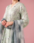 Premium 3-piece embroidered lawn suit