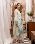 3 Piece Embroidered Lawn Suit