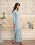 3 Piece Embroidered Lawn Suit Unstitched Summer - 25