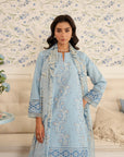 3 Piece Embroidered Lawn Suit Unstitched Summer - 25