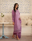 3 Piece Embroidered Lawn Suit Unstitched Summer - 25