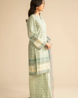 3 Piece Printed Lawn Suit