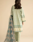 3 Piece Printed Lawn Suit