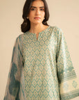 3 Piece Printed Lawn Suit