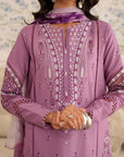 3 Piece Embroidered Lawn Suit Unstitched Summer - 25