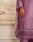 3 Piece Embroidered Lawn Suit Unstitched Summer - 25