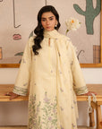3 Piece Embroidered Lawn Suit Unstitched Summer - 25