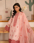 3 Piece Embroidered Lawn Suit Unstitched Summer - 25