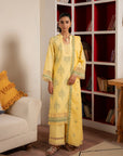 3 Piece Embroidered Lawn Suit Unstitched Summer - 25