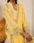 3 Piece Embroidered Lawn Suit Unstitched Summer - 25