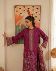 3 Piece Embroidered Lawn Suit Unstitched Summer - 25