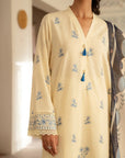 3 Piece Embroidered Lawn Suit Unstitched Summer - 25