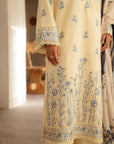 3 Piece Embroidered Lawn Suit Unstitched Summer - 25