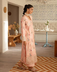 3 Piece Embroidered Lawn Suit Unstitched Summer - 25