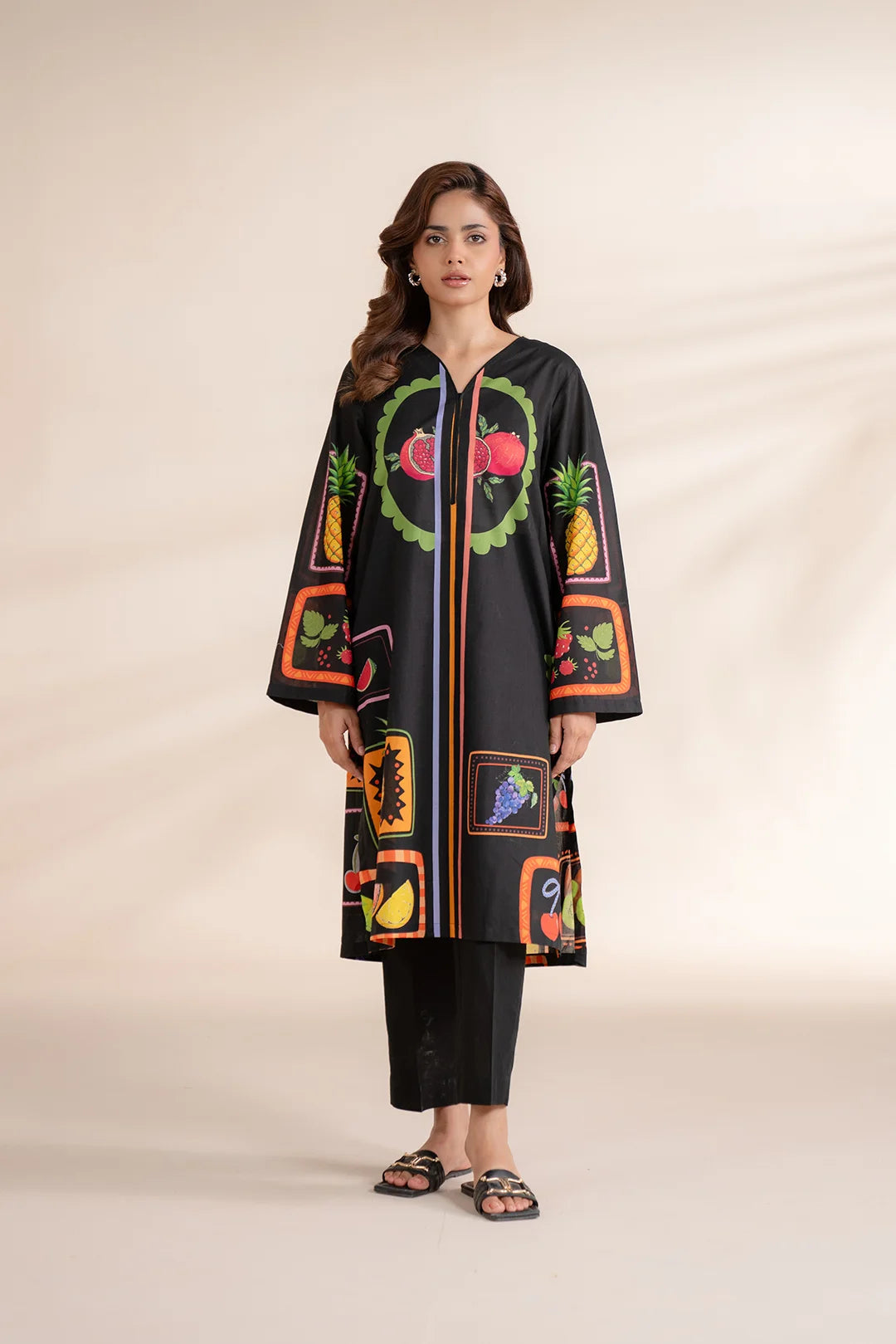 1 Piece Printed Lawn Shirt Pret SS - 25