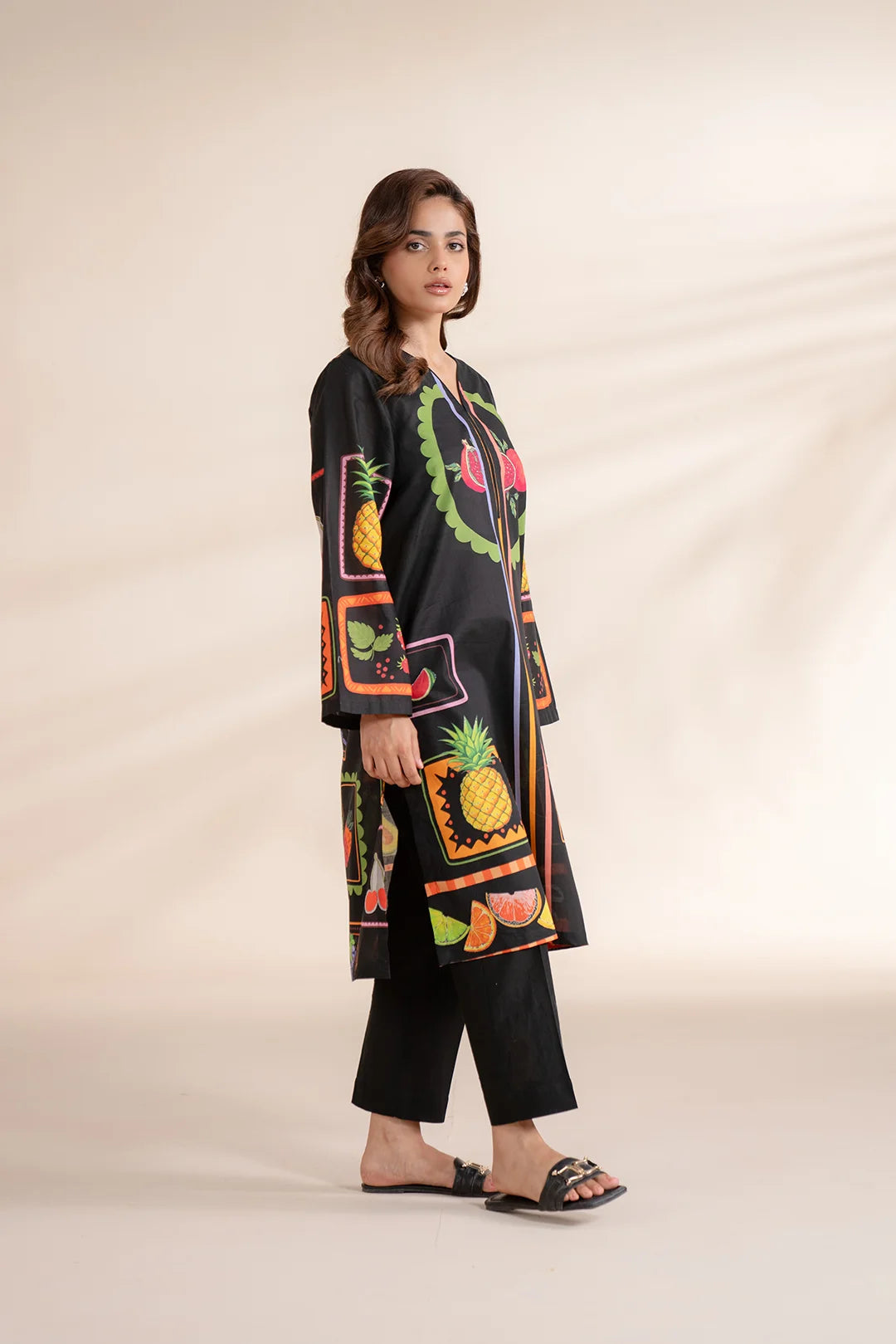 1 Piece Printed Lawn Shirt Pret SS - 25