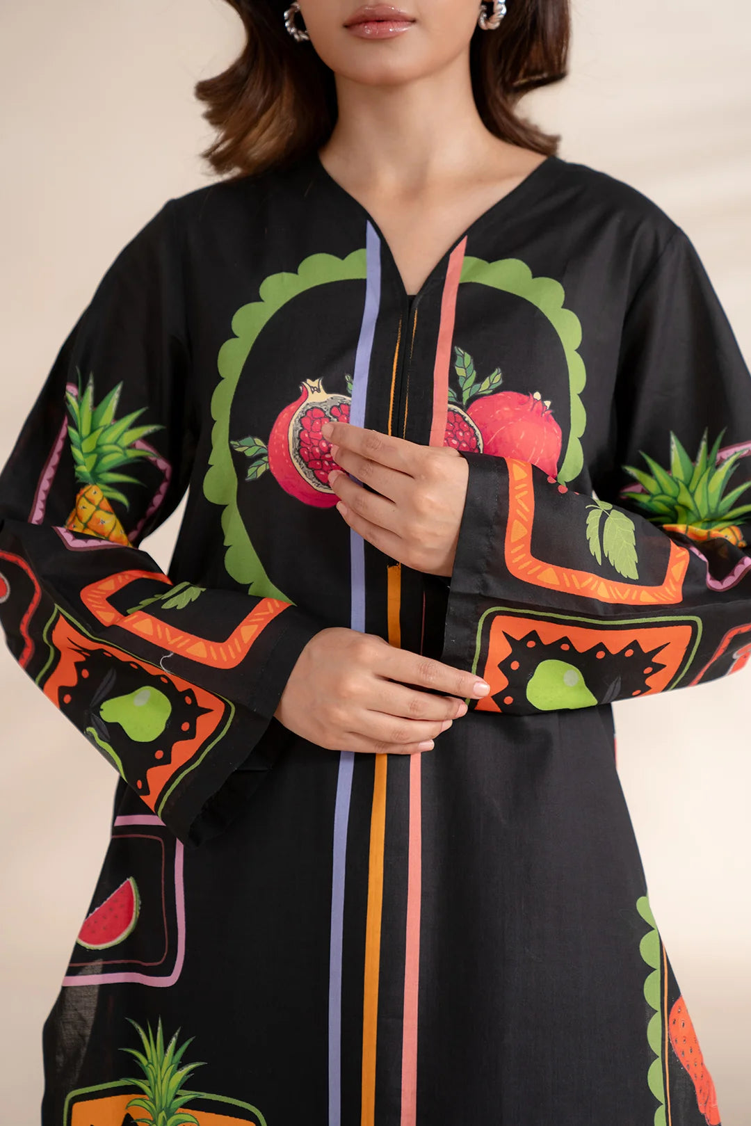1 Piece Printed Lawn Shirt Pret SS - 25