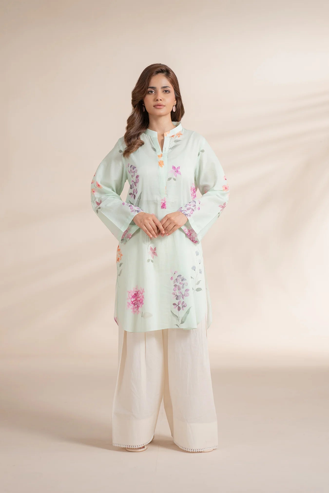 1 Piece Printed Lawn Shirt Pret SS - 25