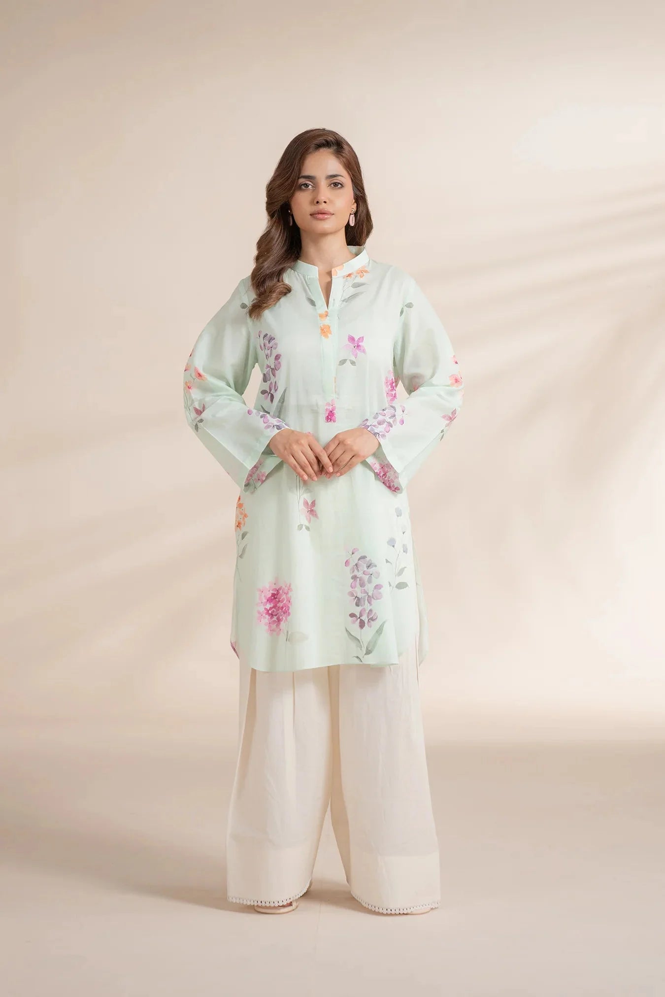 1 Piece Printed Lawn Shirt Pret SS - 25