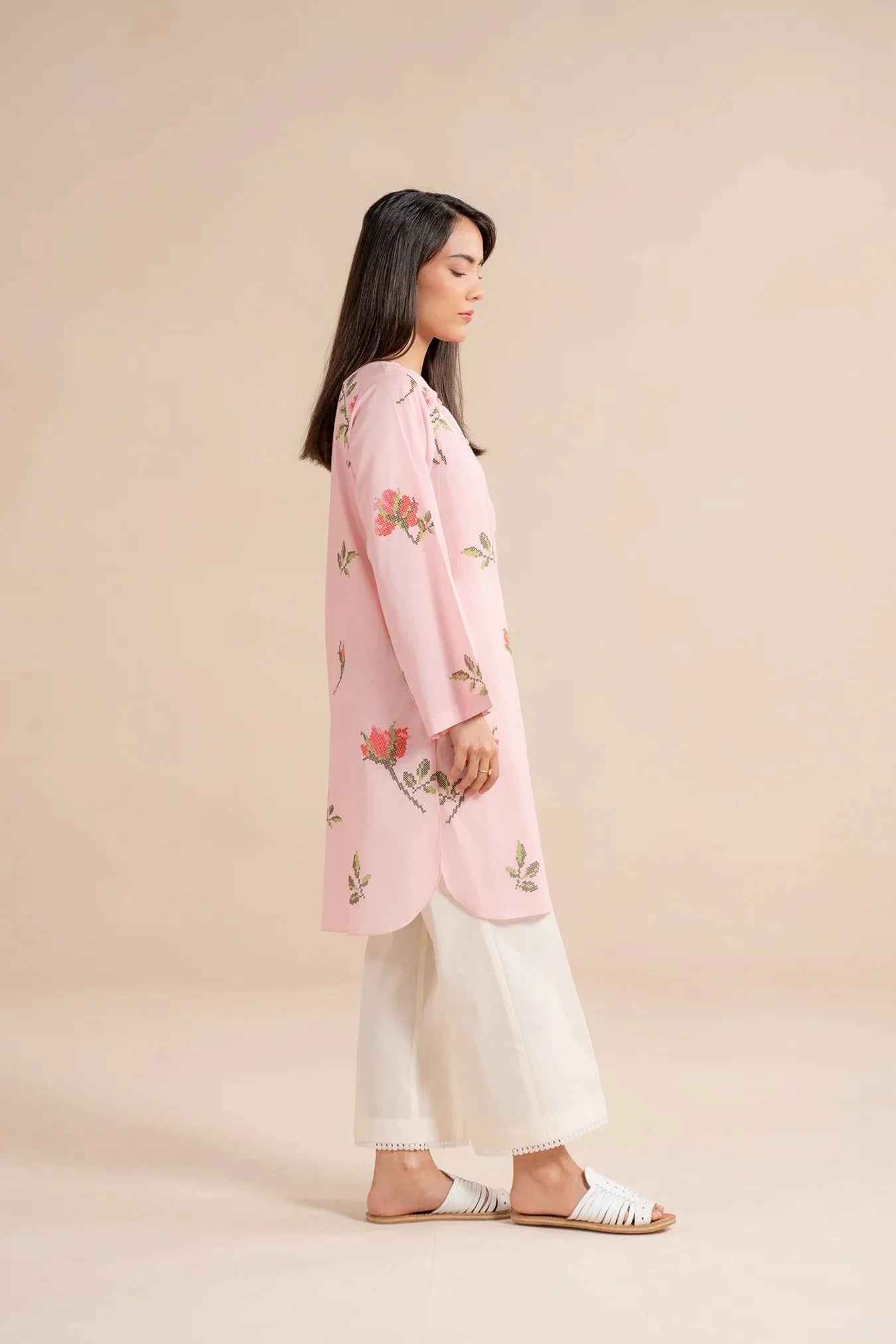 1 Piece Printed Lawn Shirt Pret SS - 25