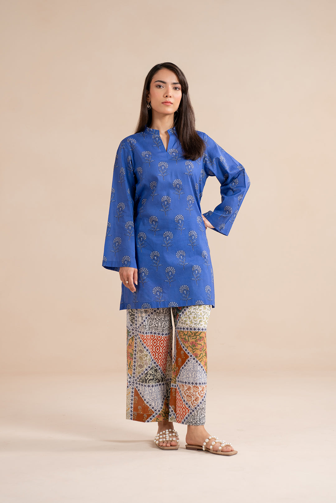 2 Piece Printed Lawn Suit Pret SS - 25