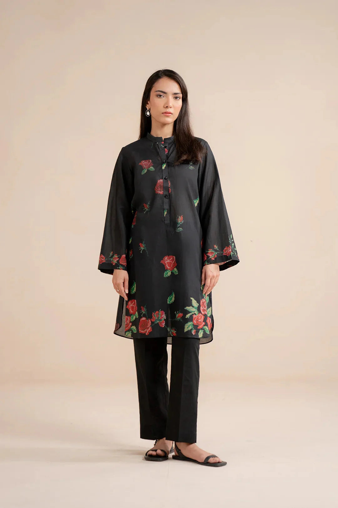 1 Piece Printed Lawn Shirt Pret SS - 25
