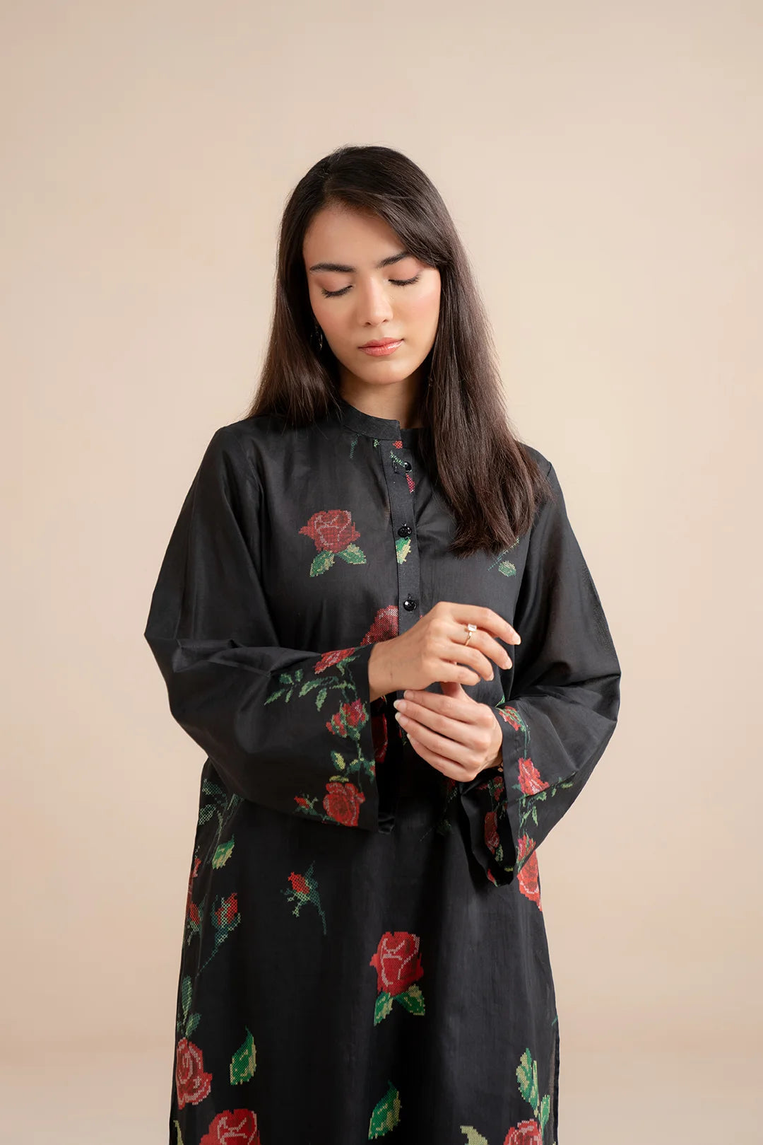 1 Piece Printed Lawn Shirt Pret SS - 25