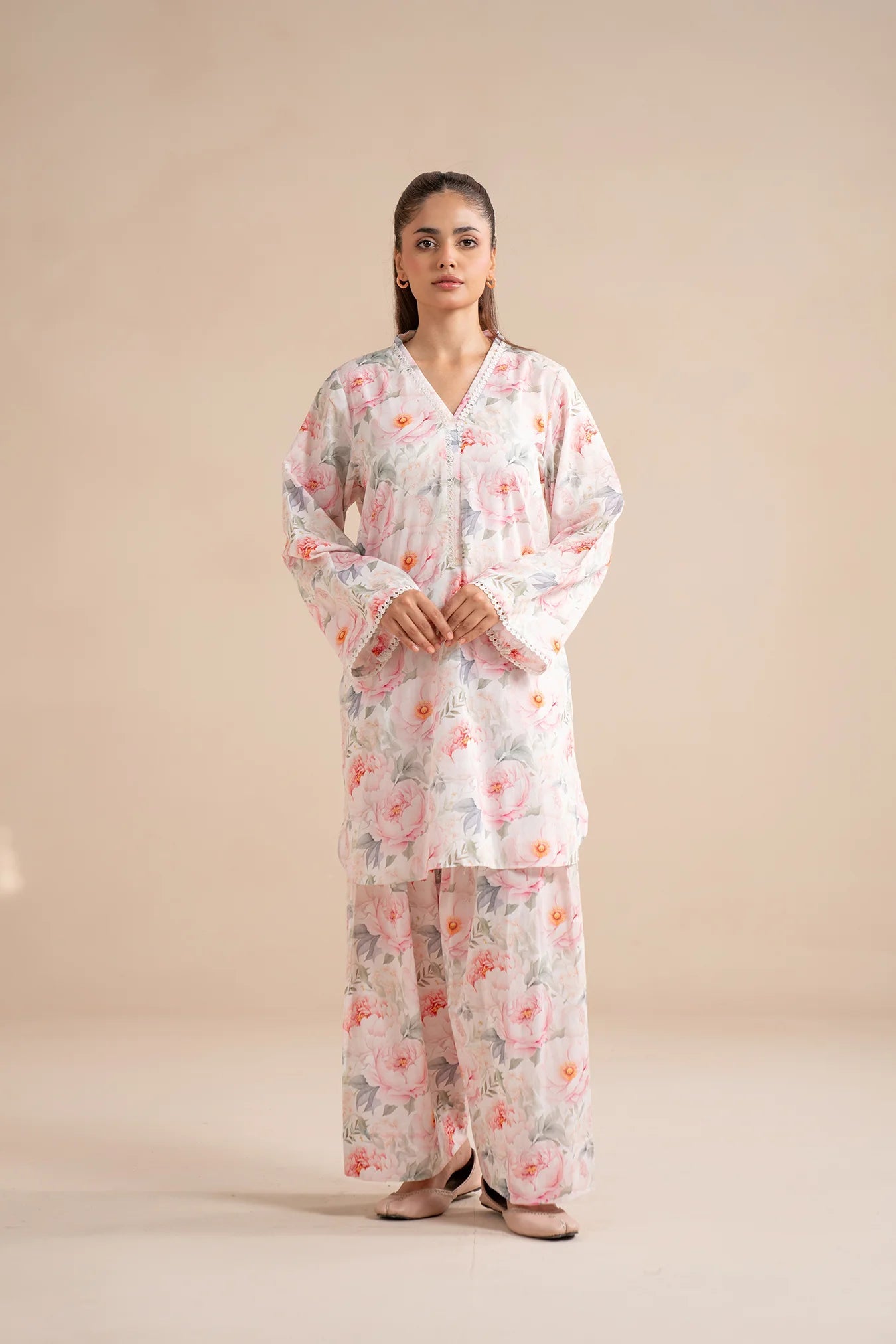 2 Piece Printed Lawn Suit Pret SS - 25