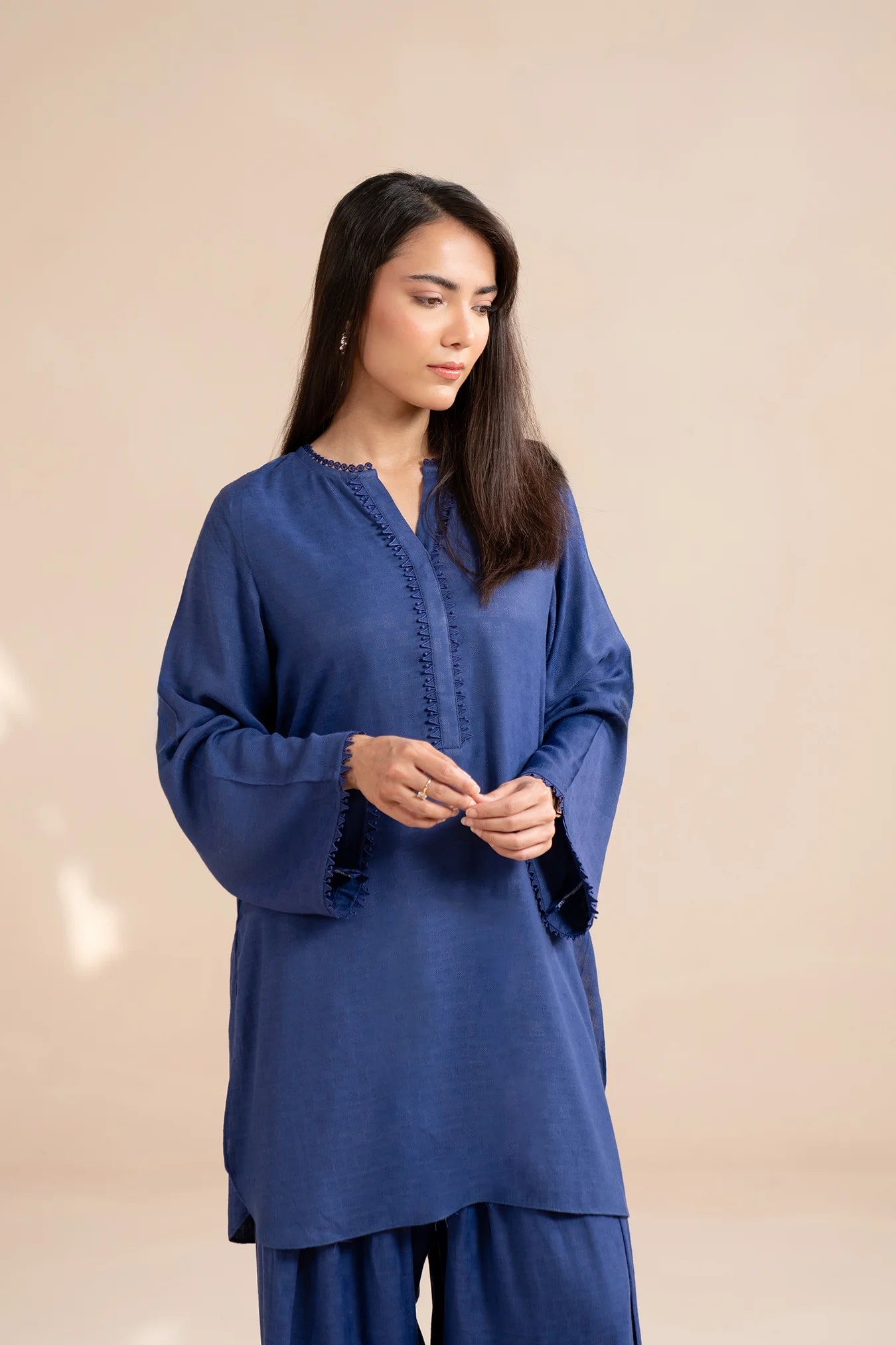 2 Piece Solid Suit Pret SS - 25