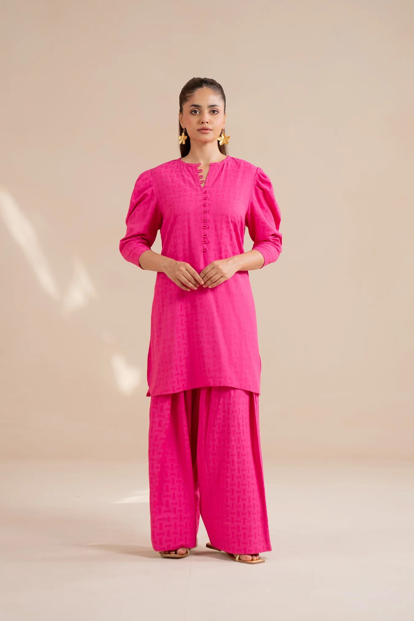 2 Piece Solid Suit Pret SS - 25