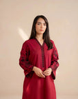 2 Piece Embroidered Lawn Suit Pret SS - 25