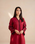 2 Piece Embroidered Lawn Suit Pret SS - 25