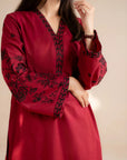2 Piece Embroidered Lawn Suit Pret SS - 25