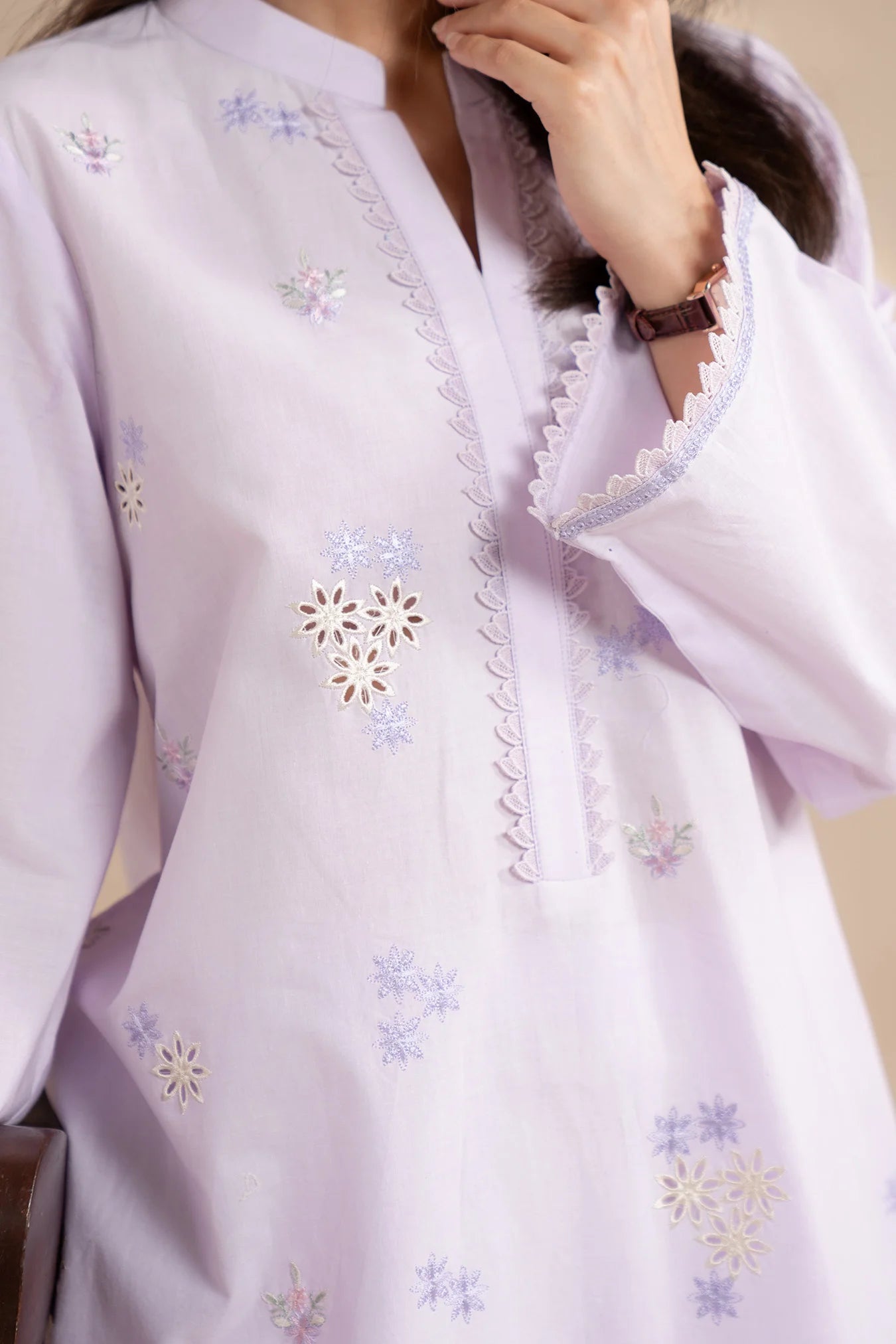 2 Piece Embroidered Lawn Suit Pret SS - 25
