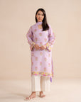 2 Piece Printed Lawn Suit Pret SS - 25
