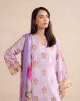 2 Piece Printed Lawn Suit Pret SS - 25