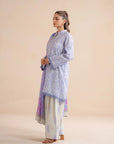 3 Piece Printed Lawn Suit Pret SS - 25