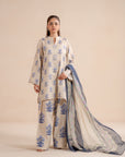 2 Piece Embroidered Lawn Suit Pret SS - 25