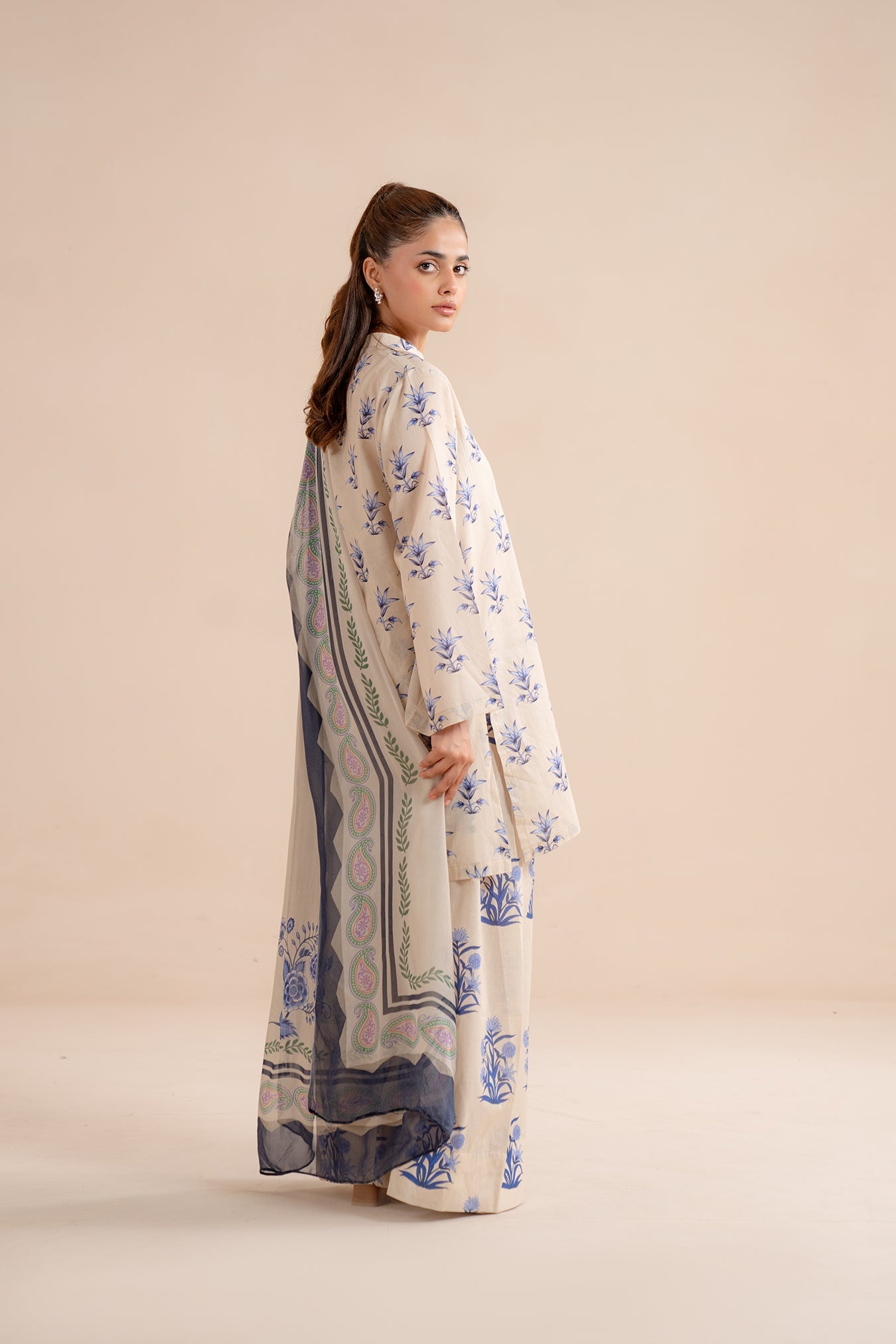2 Piece Embroidered Lawn Suit Pret SS - 25