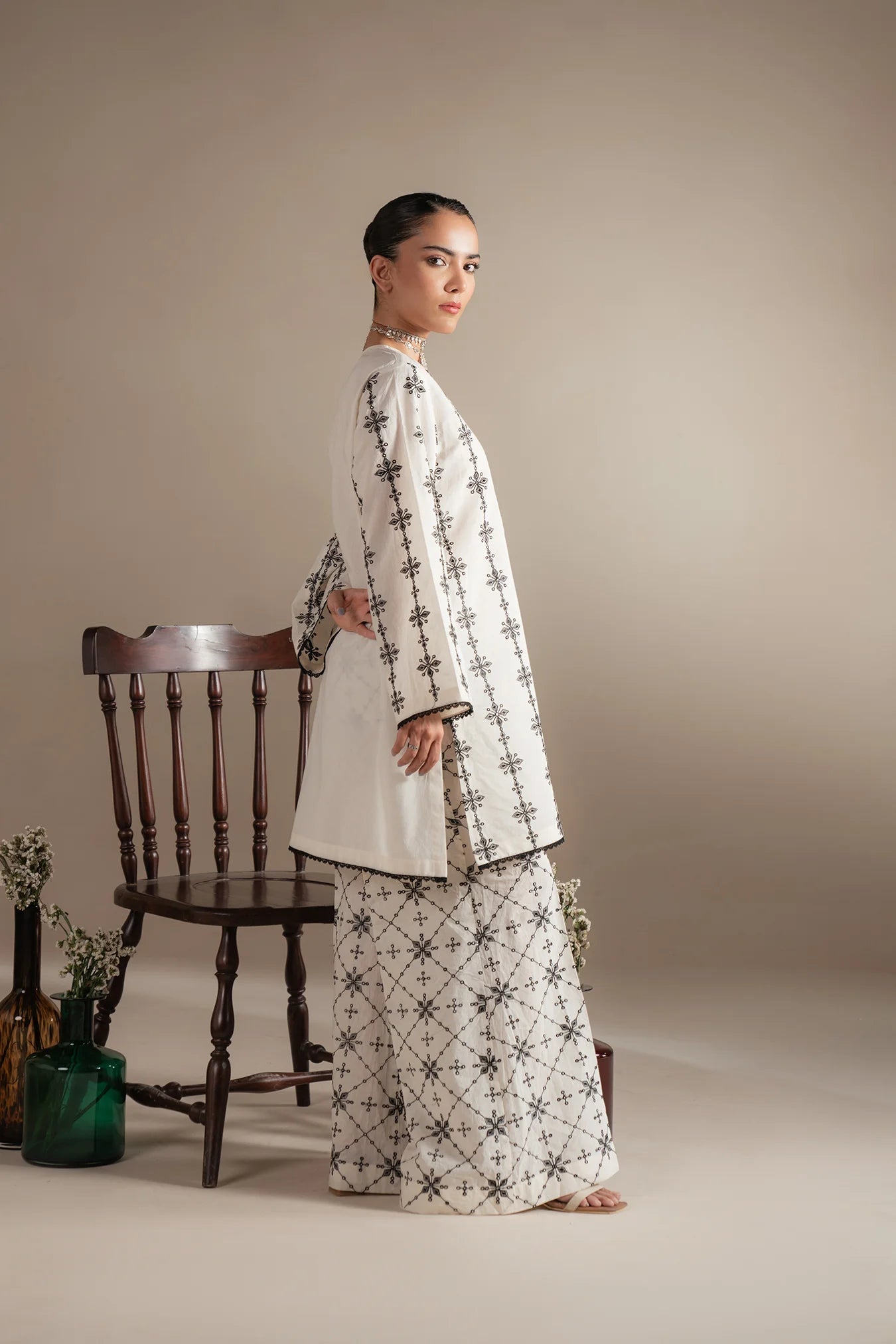 2 Piece Embroidered Lawn Suit Pret SS - 25