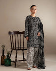 3 Piece Printed Lawn Suit Pret SS - 25