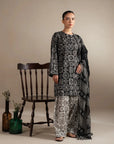 3 Piece Printed Lawn Suit Pret SS - 25
