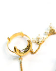 Elegant Moon Ring Beyond East Official