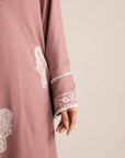 3 Piece Embroidered Linen Suit